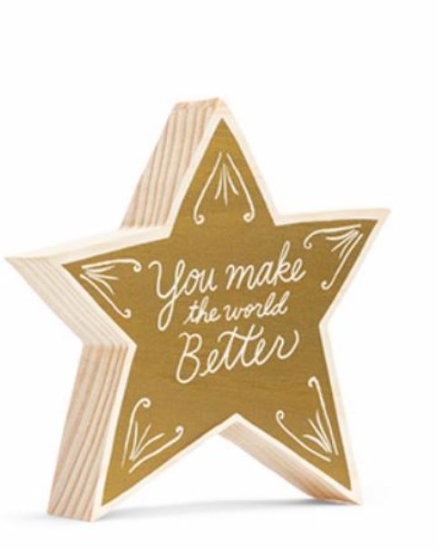 You Make the World Better - Wood Sign