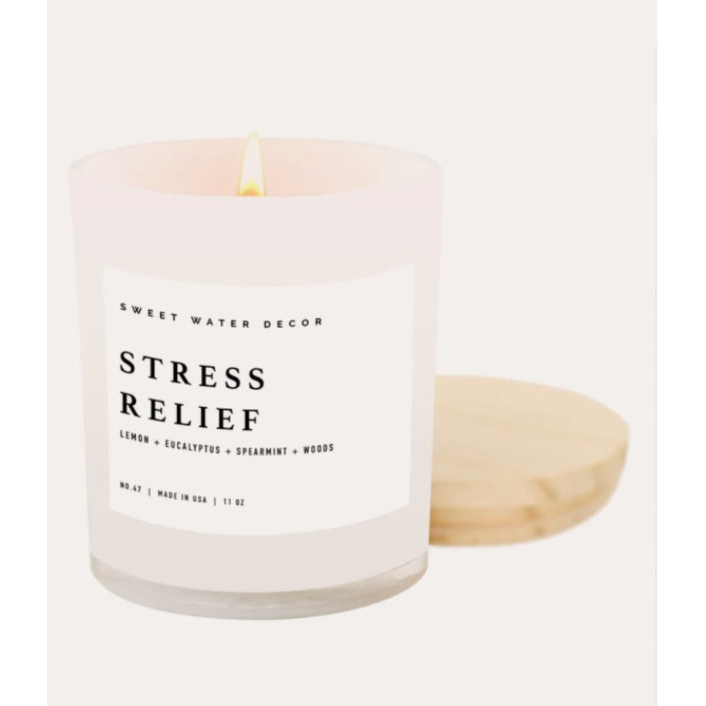 Soy Candle: Stress Relief 11 oz