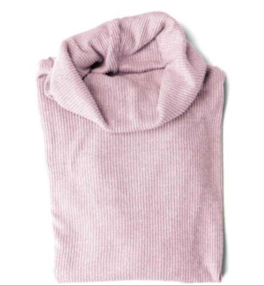 Cuddleblend Cowl Neck Top - Pink