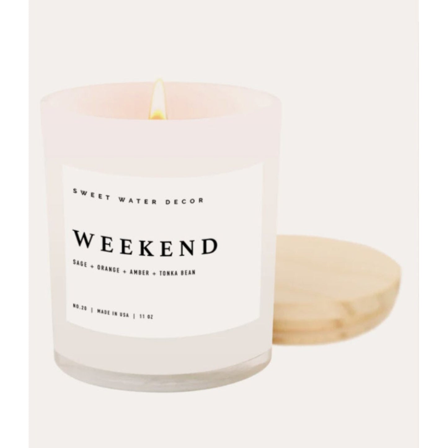 Soy Candle: Weekend 11 oz