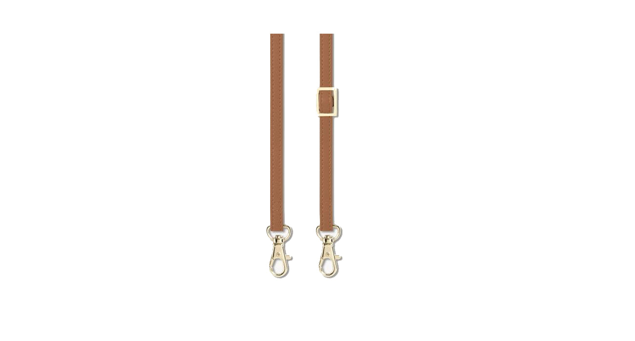strap crossbody hazelnut