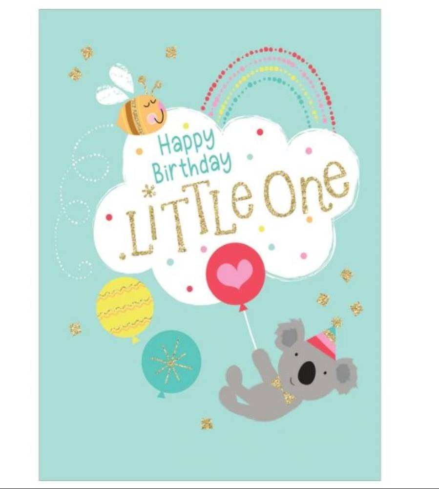 Cute Little One Birthday Card