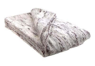 Luxurious Faux Fur Throw 58" X 45"