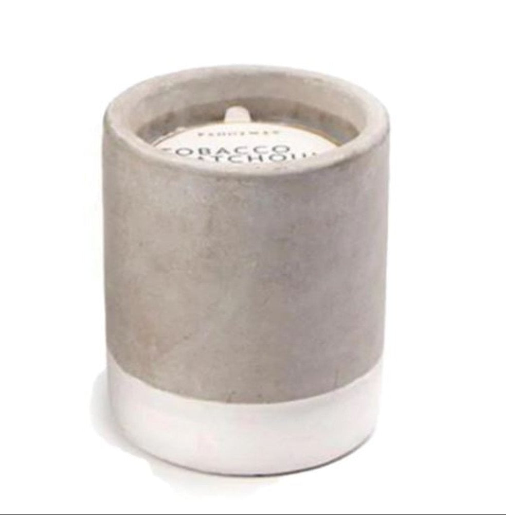 Tobacco & Patchouli Concrete Candle