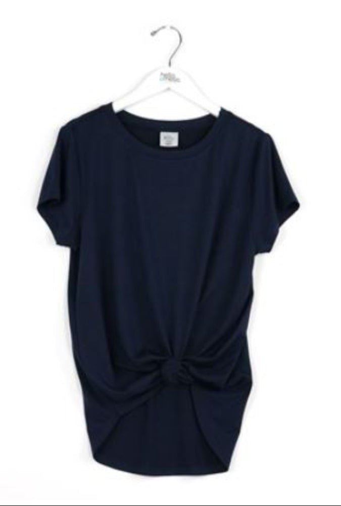 Dream Top Tee in Navy