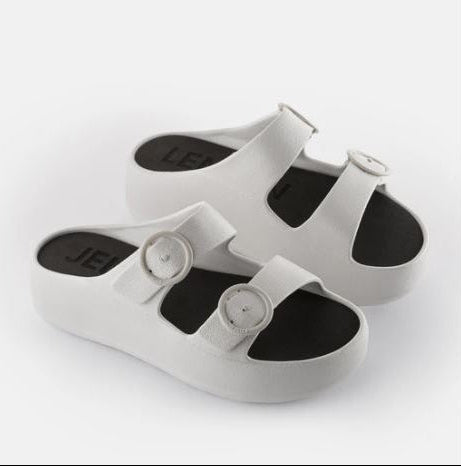 Gaia Pearl Metal Sandals by Lemon Jelly
