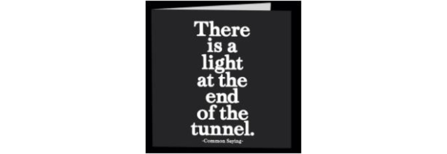 Quotable Cards, Greeting Card There Is A Light