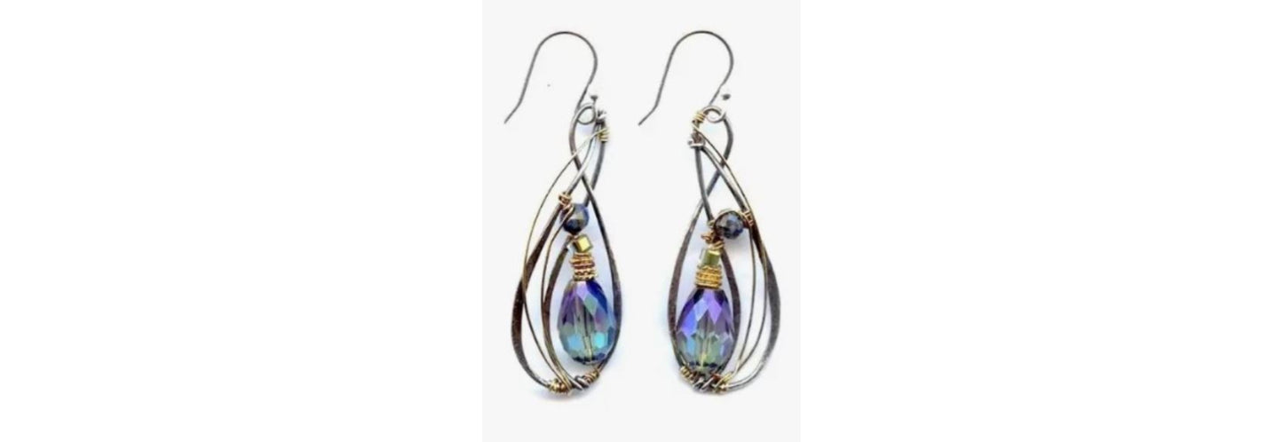 Crystal Drop Earrings