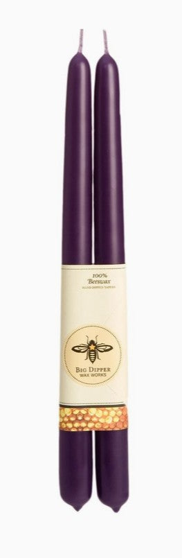 Taper Candles – 100% Pure Beeswax – Hand-Dipped Assortment