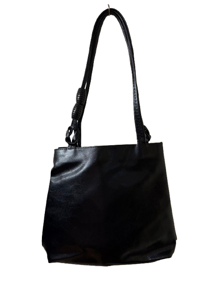 Transocchi Black Shoulder Bag Made in Italy | Preowned