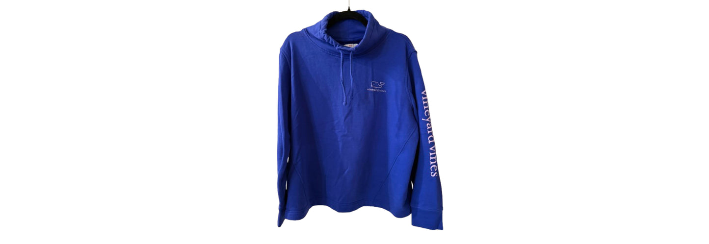 Vineyard Vines Sweatshirt Royal Blue - Large | Preowned