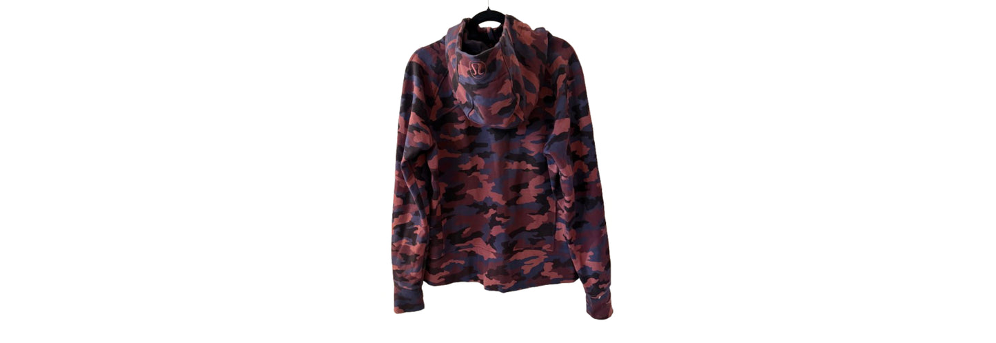 Lululemon Scuba Hoodie Rose Camo - SZ 14 | Preowned