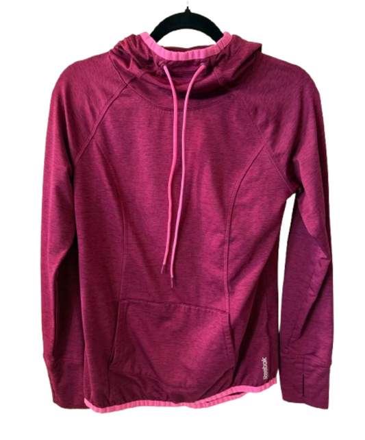 Reebok Performance Wine Hoodie - Small | Preowned
