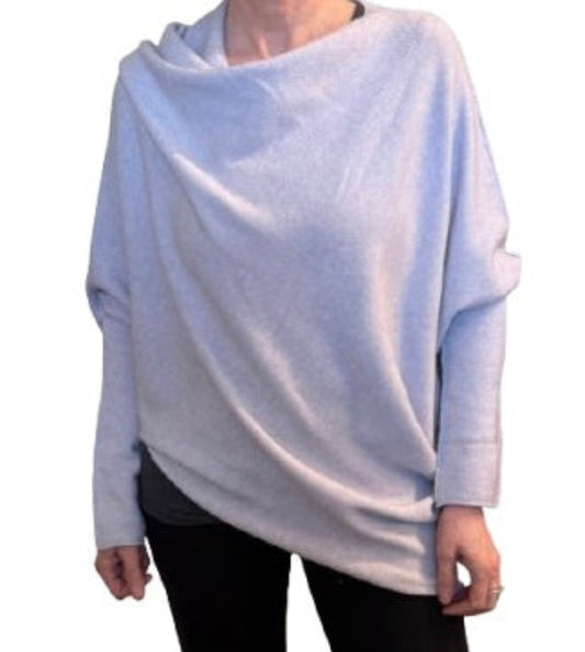 Lula Asymmetrical Sweater - One Size