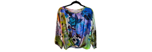Lola & Sophie Bright Floral Top - SM | Preowned
