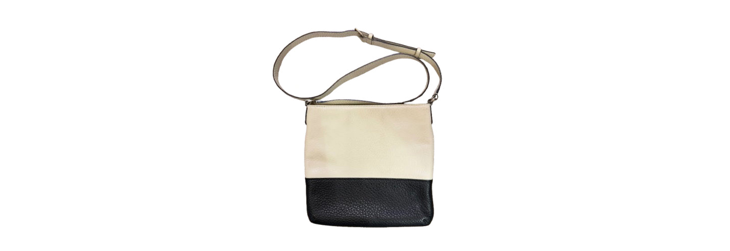 Kate Spade Black and Cream Crossbody Bag