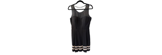 Guess Black Sheer Yoke Dress - SZ 8 | Preowned