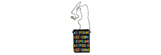 Beaded Bag Keep Going