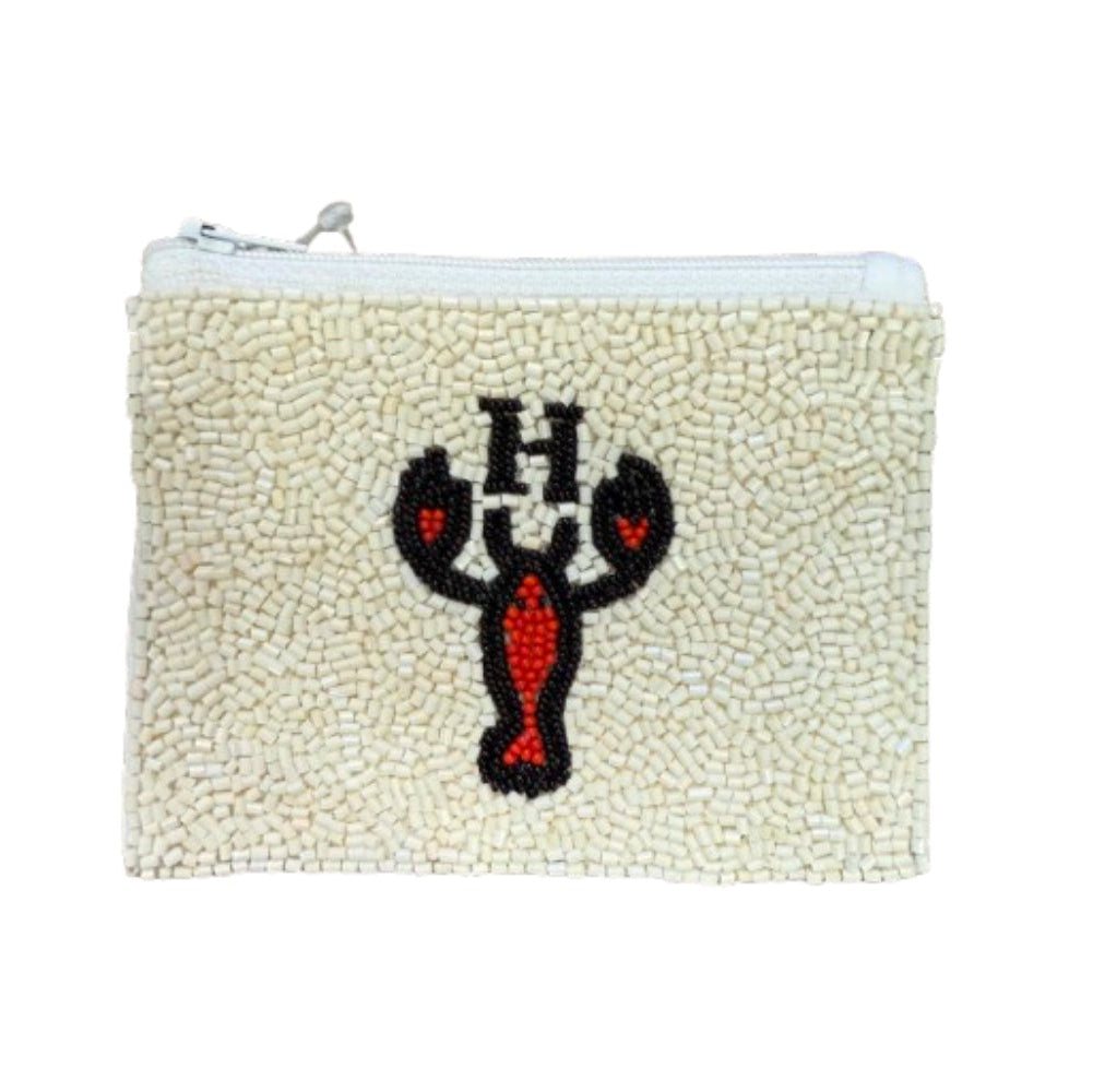 Beaded Cion Purse Rock Lobster