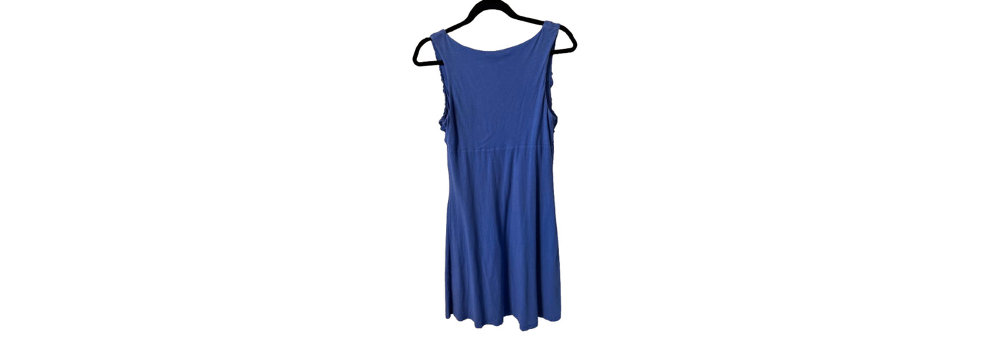 Velvet Tank Dress Blue - Small | Preowned