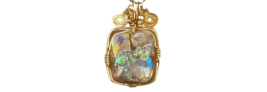 Murano Glass Necklace - 14Kt. Gold Filled | Preowned