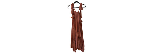 Free People Endless Summer Wrap Around Maxi Dress Terracotta - XS | Preowned