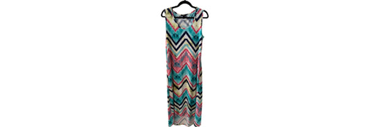 Tribal Maxi Tank Dress Multi Color - LG | Preowned