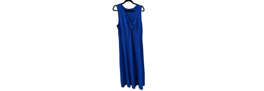 Talbots Cobalt Blue Maxi Dress  - LG | Preowned