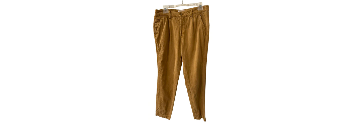 Anthropologie Camel Stitch Pants - SZ 28 | Preowned