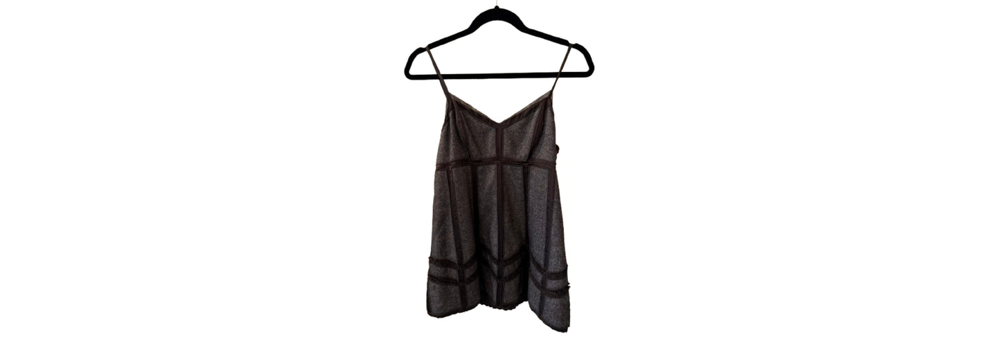 Saltaire Gray and Black Tank Top - SZ 4 | Preowned