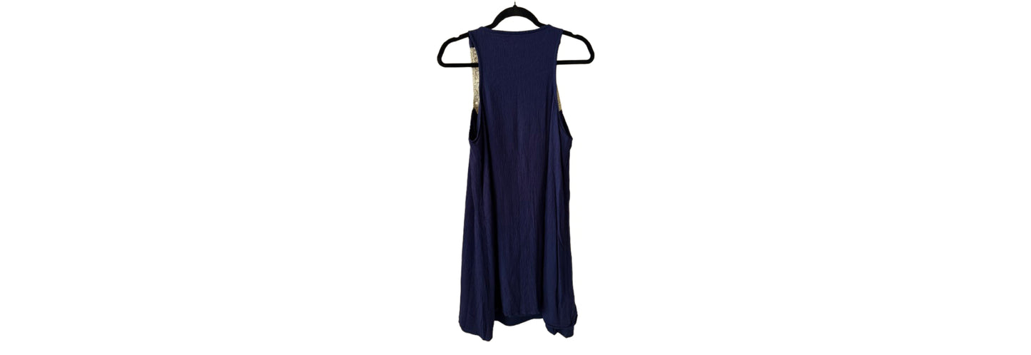 Lilly Pulitzer Rachelle Crochet Yoke Shift Dress - LG | Preowned