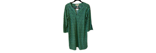 Jude Connally Blue and Green Dress - LG | Preowned