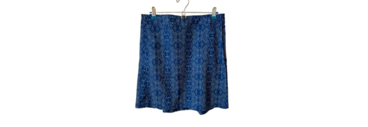 Rip Blue and White Skirt - MD | New with Tags