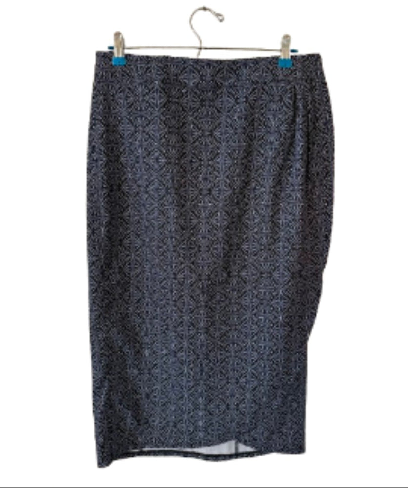 Rip Black and White Skirt - MD | New with Tags