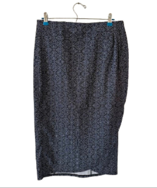 Rip Black and White Skirt - MD | New with Tags