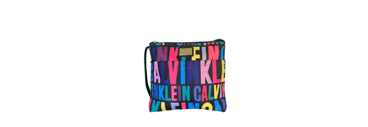 Crossbody Bag With Rainbow Lettering by Calvin Klein