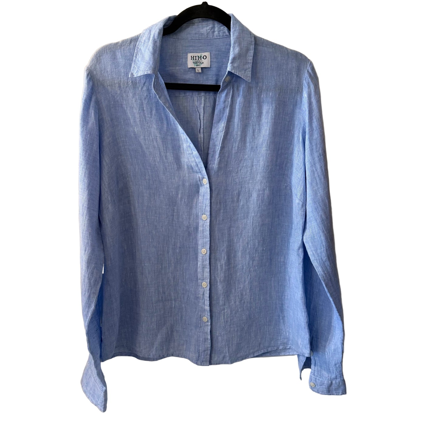 HIHO Blue Shirt - Large | Preowned