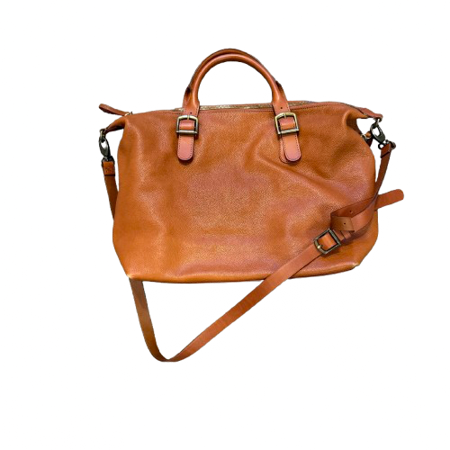 Mark Graham Chestnut Leather Tote Bag | Preowned