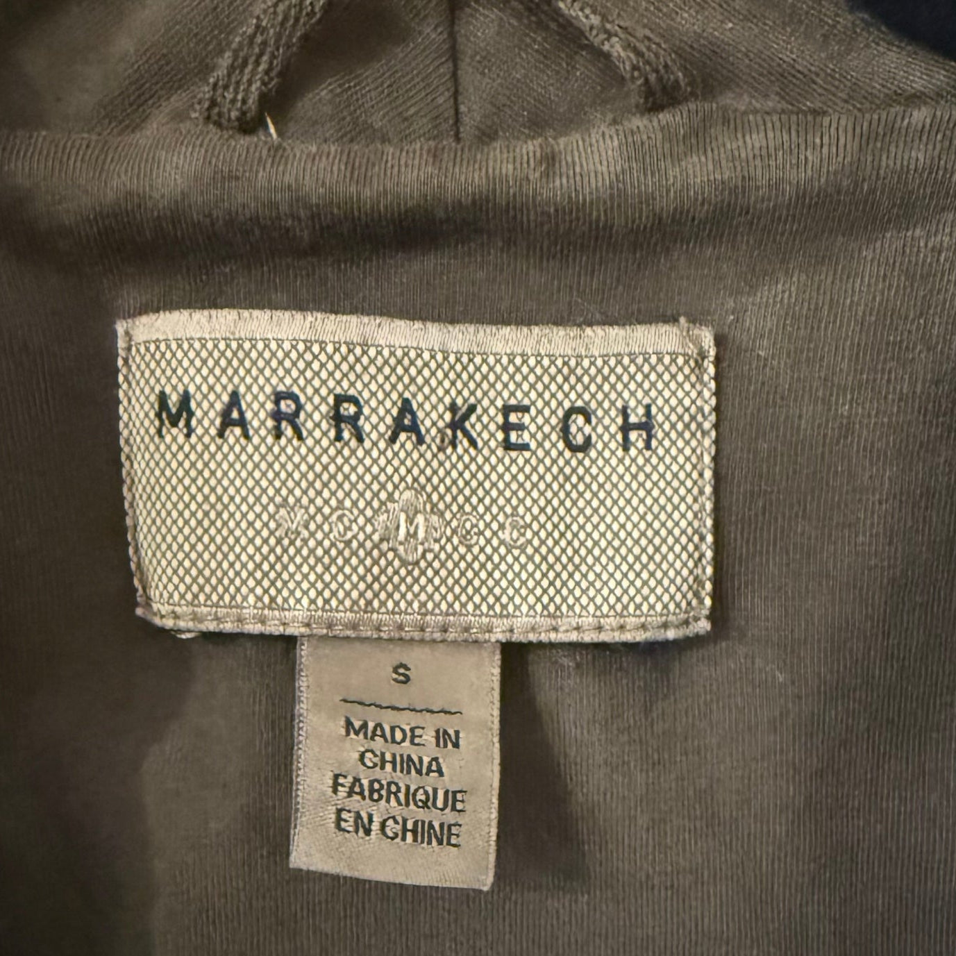 Anthropologie Marrakech Faux Suede Moto Jacket Size Small | Preowned
