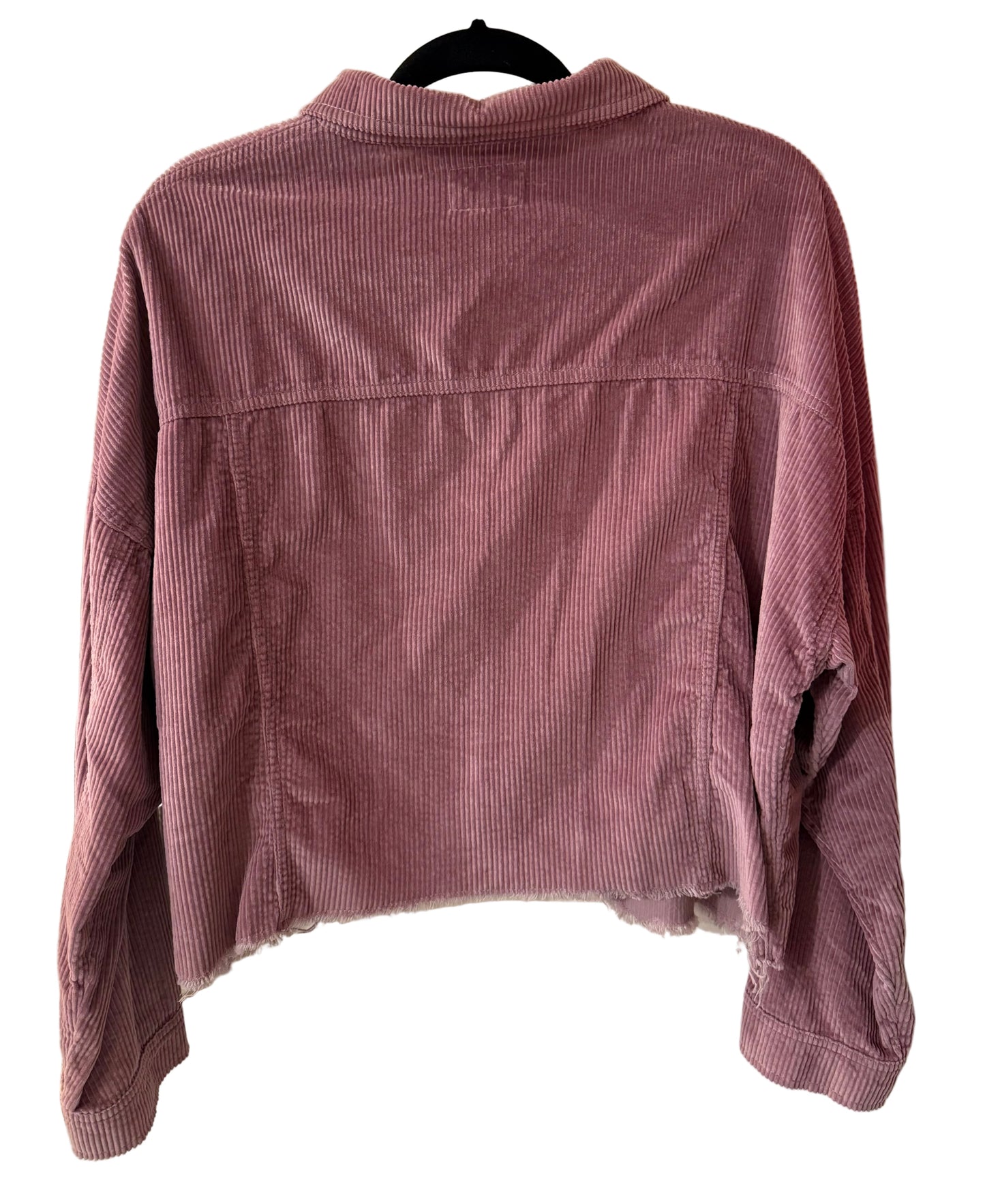 American Eagle Mauve Corduroy Jacket - LG | Preowned