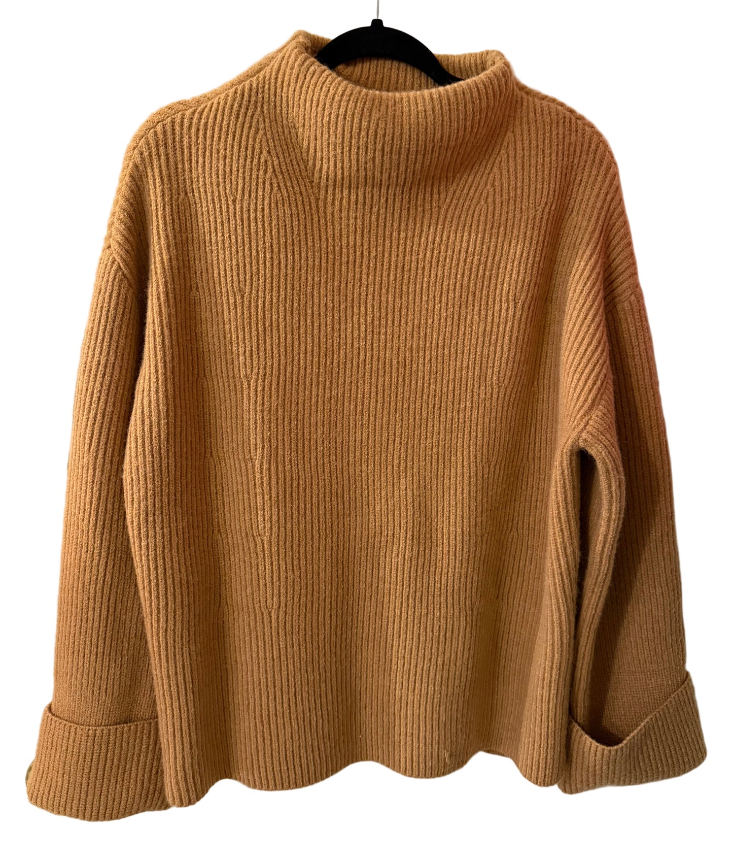 Blue Ivy Camel Mock Neck Sweater M/L | Preowned