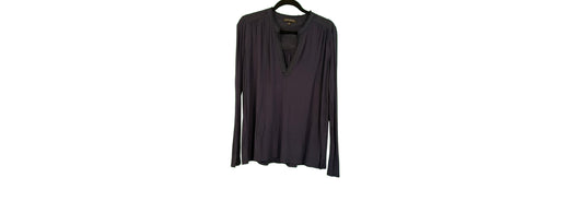 Michael Stars Purple V - Neck  Blouse - Small