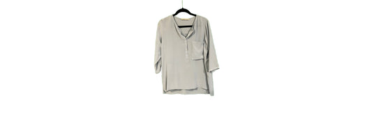 Zara Long Sleeve Blouse Light Blue  - Medium