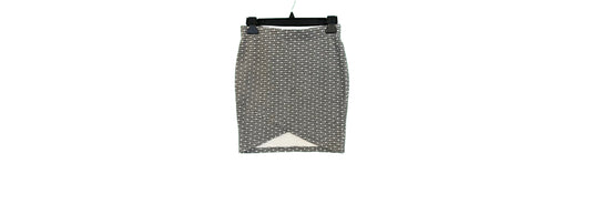 Everly Polka Dot Skirt Gray and White - Small