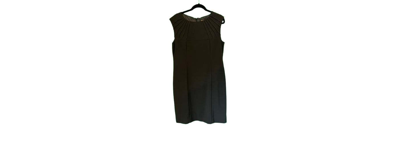 Essentials by ABS Black Sleeveless Dress - Size 12