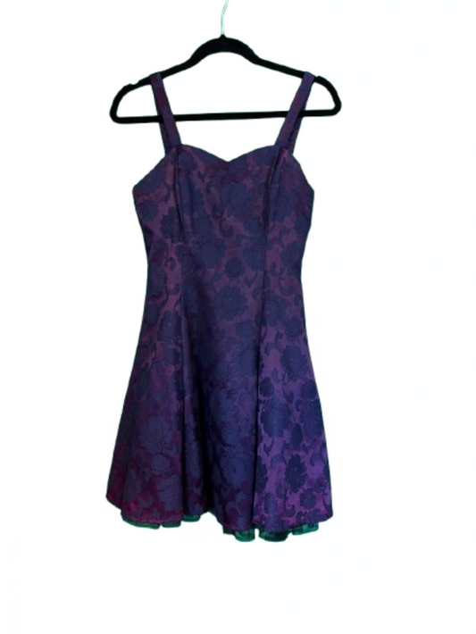 Sleeveless Blue Tapestry Dress | Preowned