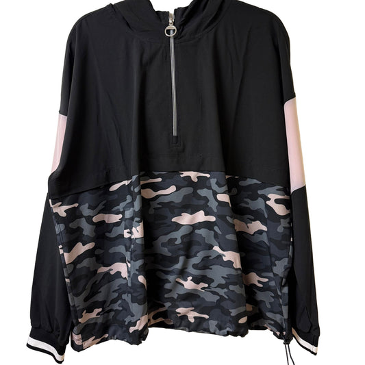 Calvin Klein Performance Pullover Camo Hoodie - XL | Preowned