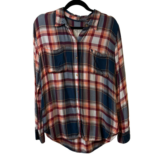 Abercrombie Plaid Shirt  - LG | Preowned