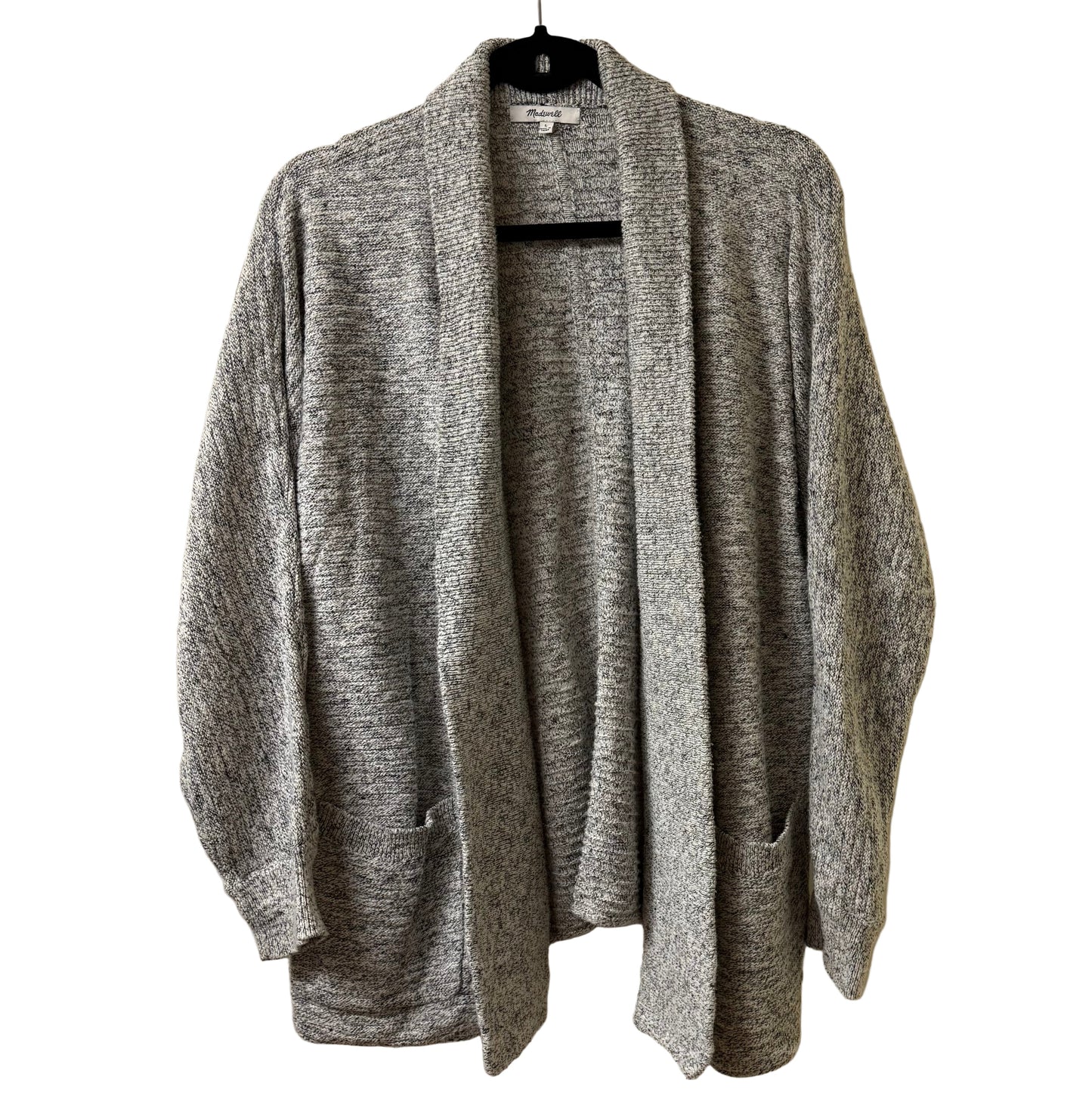 Madewell Marled Gray Harbor Cardigan - Large | Preowned