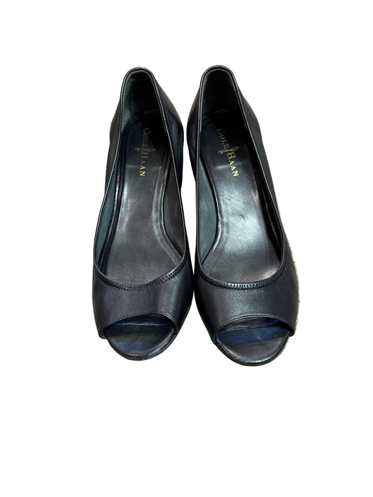 Cole Haan Black Open Toe Shoes | Preowned